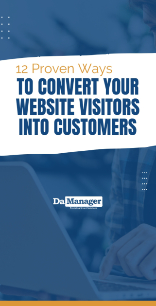 Ways to convert website visitors into customers