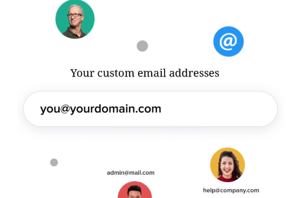 get a custom email address